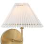 Thumbnail2 of 1-Light Wall Sconce in Natural Brass more views