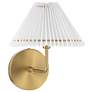 Thumbnail3 of 1-Light Wall Sconce in Natural Brass more views