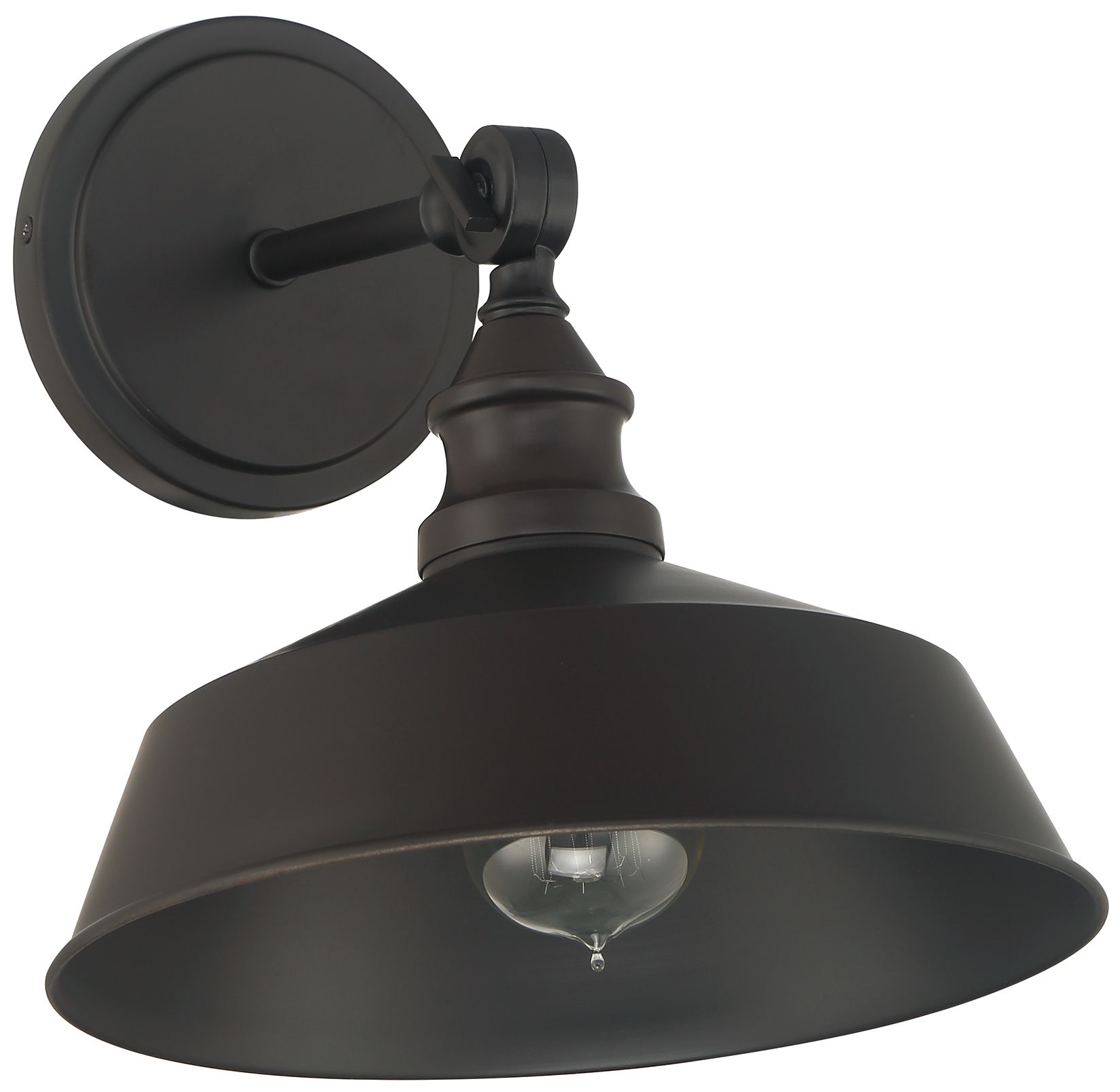 Image 2 1-Light Wall Sconce in Oil Rubbed Bronze more views