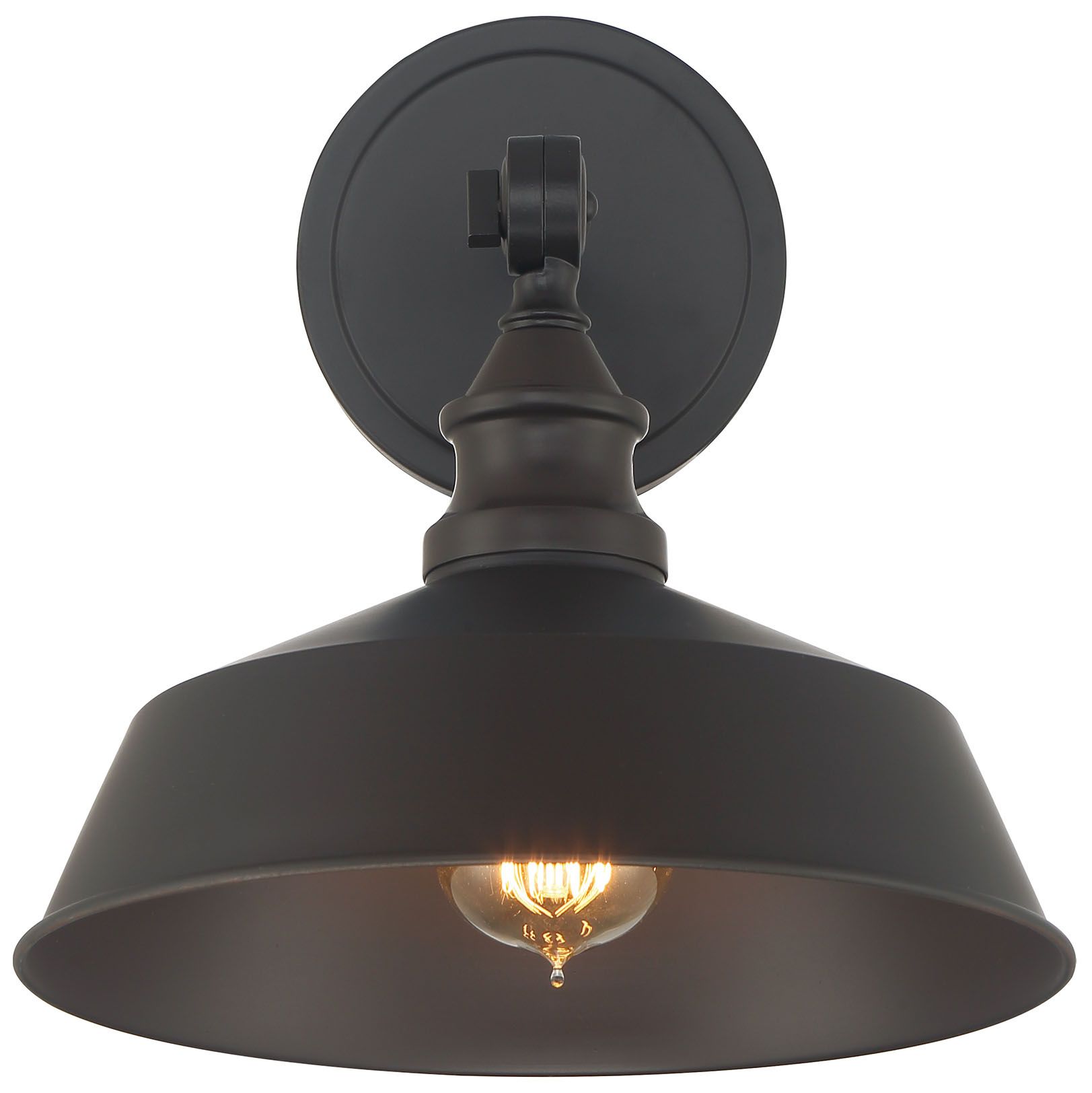 Image 3 1-Light Wall Sconce in Oil Rubbed Bronze more views