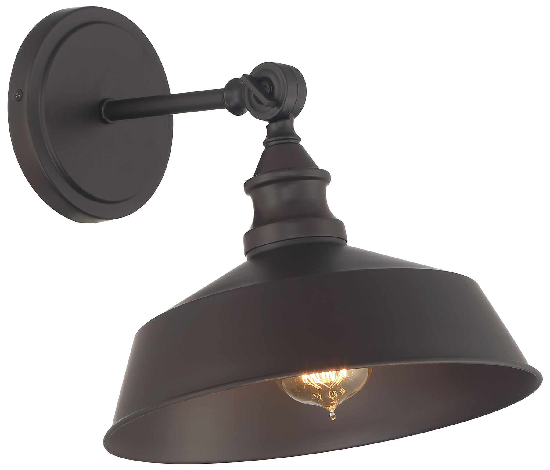 Image 4 1-Light Wall Sconce in Oil Rubbed Bronze more views