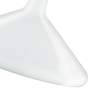 6_1 Light White Cone Pendant with White Aluminum Shade more views