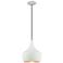1 Light White Mini Pendant