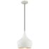 1 Light White Mini Pendant