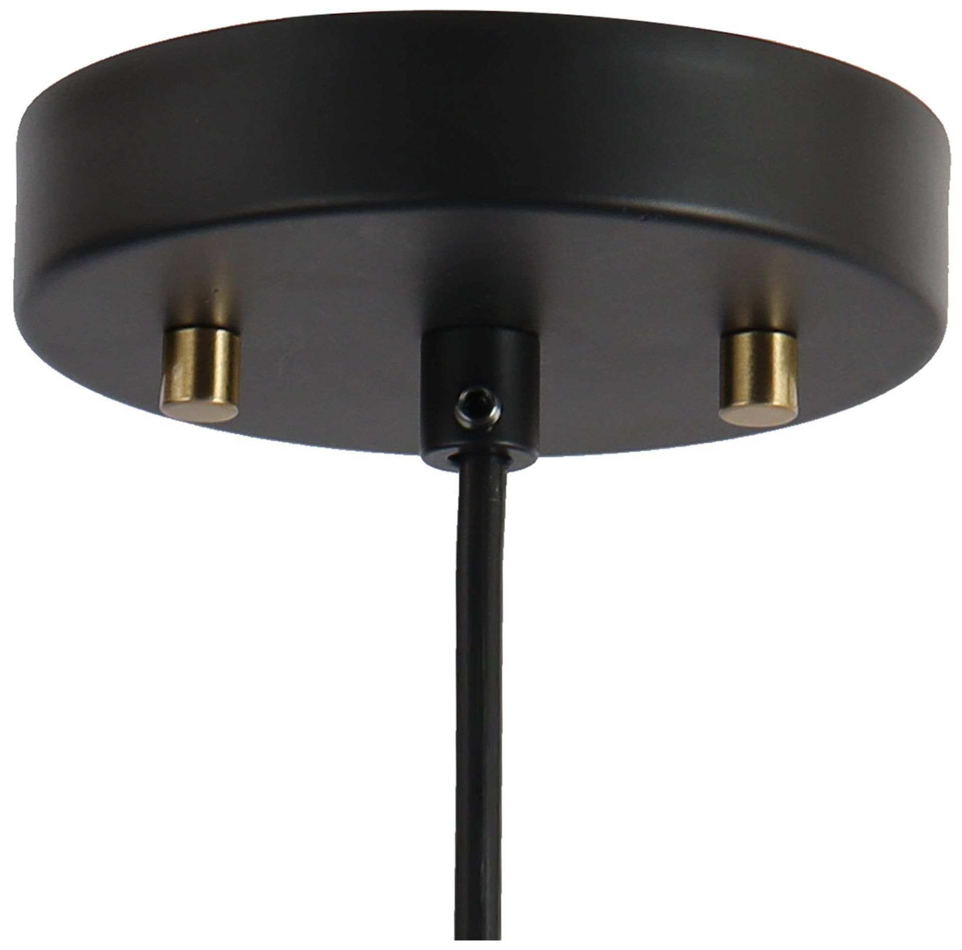 Image 4 1-Lights 5.1"W Tapered Plated Brass Pendant Lights more views