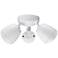 10.5" High 2-Light Integrated LED Outdoor Security Flood Light in White