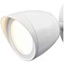 5_10.5" High 2-Light Integrated LED Outdoor Security Flood Light in White more views