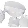 6_10.5" High 2-Light Integrated LED Outdoor Security Flood Light in White more views