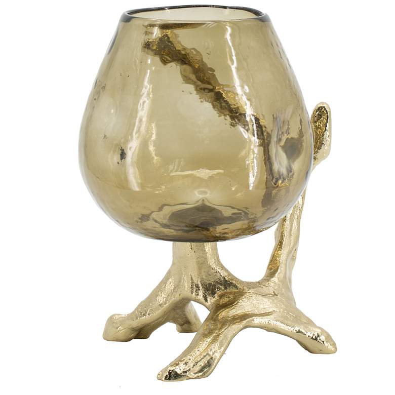 Image 1 10.5" Pillar Candle Holder