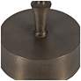 7_10 1/4" Wide x 24 1/2" High Bronze Metal Accent Table more views