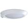 10 in.; LED Disk Light; Fixture with Occupancy Sensor; White Finish; 3000K