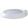 10 in.; LED Disk Light; Fixture with Occupancy Sensor; White Finish; 3000K