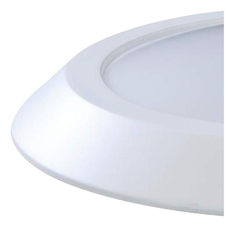 Image 2 10 in.; LED Disk Light; Fixture with Occupancy Sensor; White Finish; 3000K more views