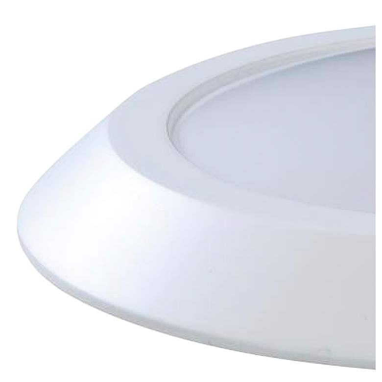 Image 2 10 in.; LED Disk Light; Fixture with Occupancy Sensor; White Finish; 4000K more views