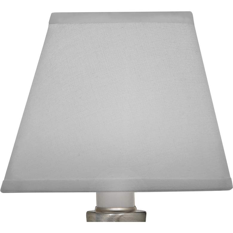 Image 2 10" H Antique Nickel Contemporary candle lamp more views