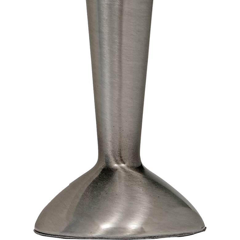 Image 3 10" H Antique Nickel Contemporary candle lamp more views