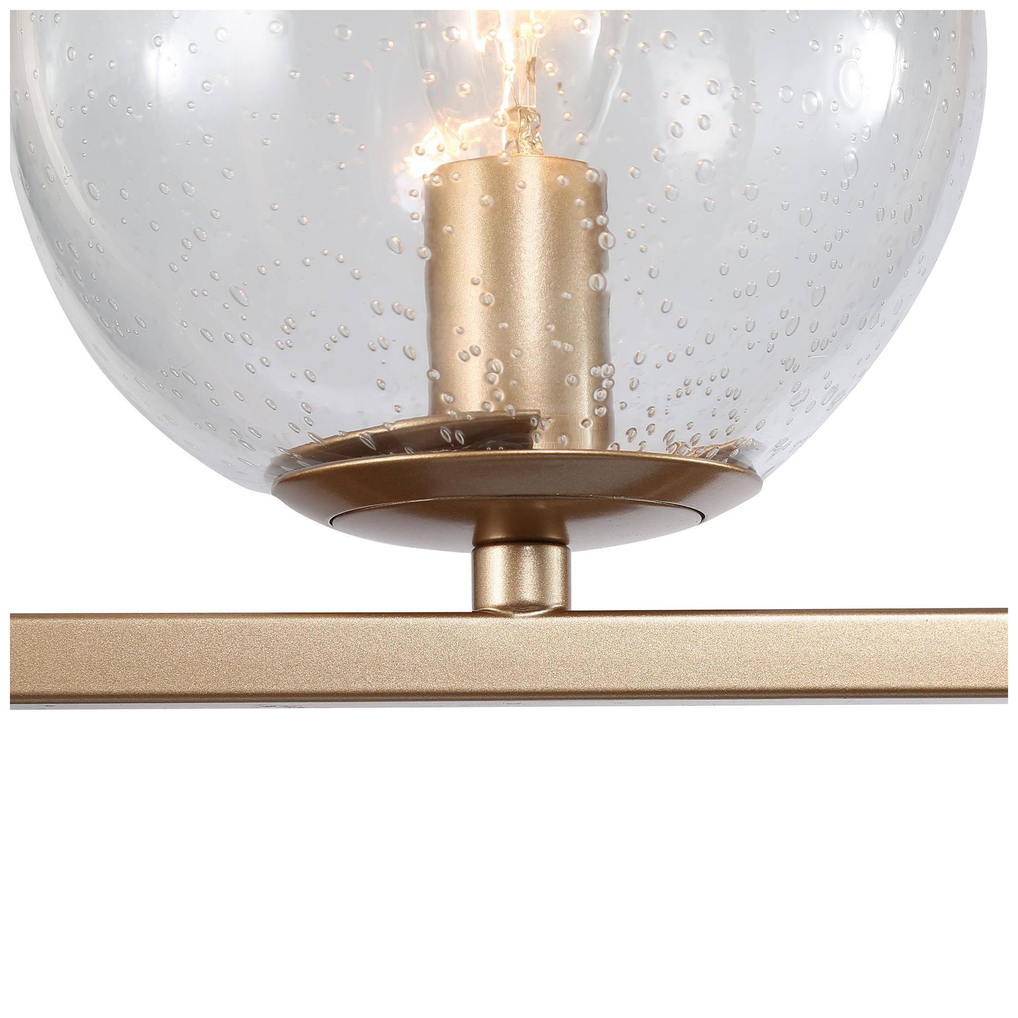 Image 7 10" High Gold Globe Pendant Light more views