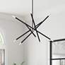 1_10 Light Black Medium Chandelier