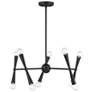 1_10-Light Chandelier in Matte Black