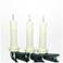 10-Light White Candle Clip-On String Light Set