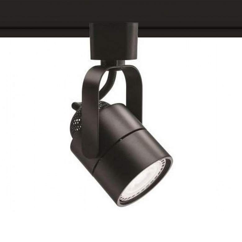 Image 1 10 Watt LED Dark Bronze Metal Track Head For Halo System