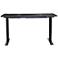 100 Collection 55" Wide Espresso Electric Standing Desk