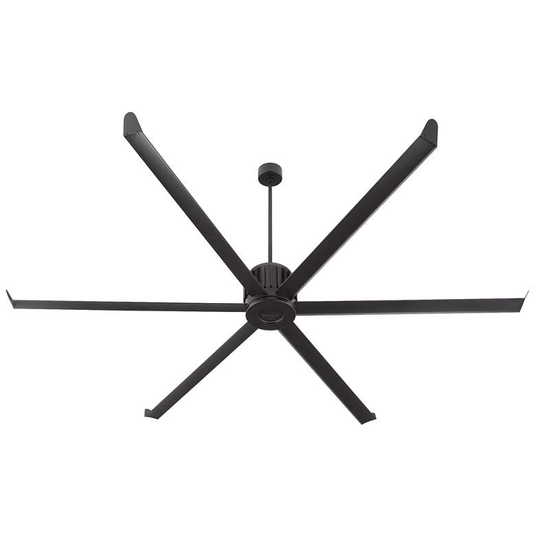 Image 1 100" Oxygen Enorme Black Outdoor Smart Large Ceiling Fan