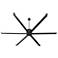100" Oxygen Enorme Black Outdoor Smart Large Ceiling Fan