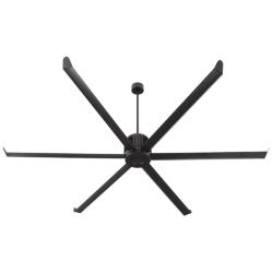 100" Oxygen Enorme Black Outdoor Smart Large Ceiling Fan