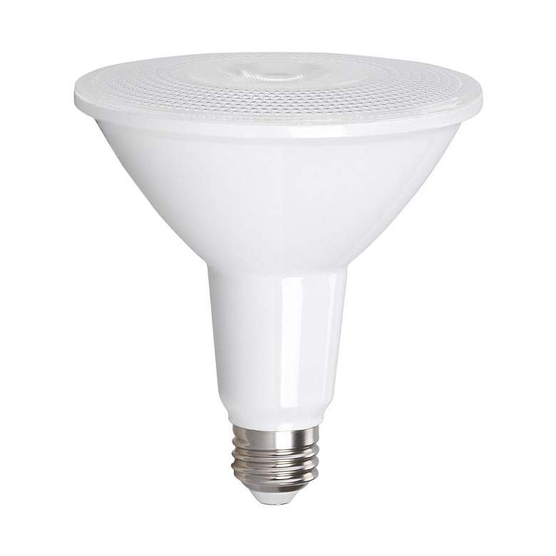 Image 1 100 Watt Equivalent 14W Damp or Wet Location Rated LED Dimmable PAR38 Bulb