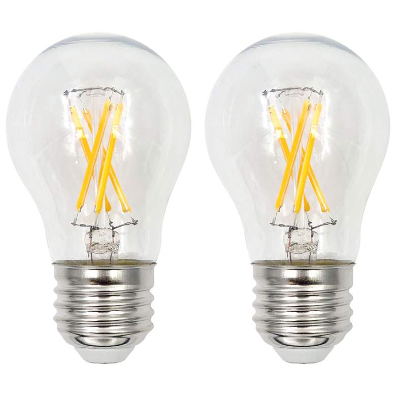 Image 1 100 Watt Equivalent Clear 7.5 Watt LED Standard 2-Pack