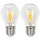100 Watt Equivalent Clear 7.5 Watt LED Standard 2-Pack