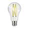 100 Watt Equivalent Satco Clear 12.5W 3000K LED Dimmable E26