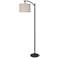 100 Watt Graydon fishing rod floor Lamp with Adjustable Head