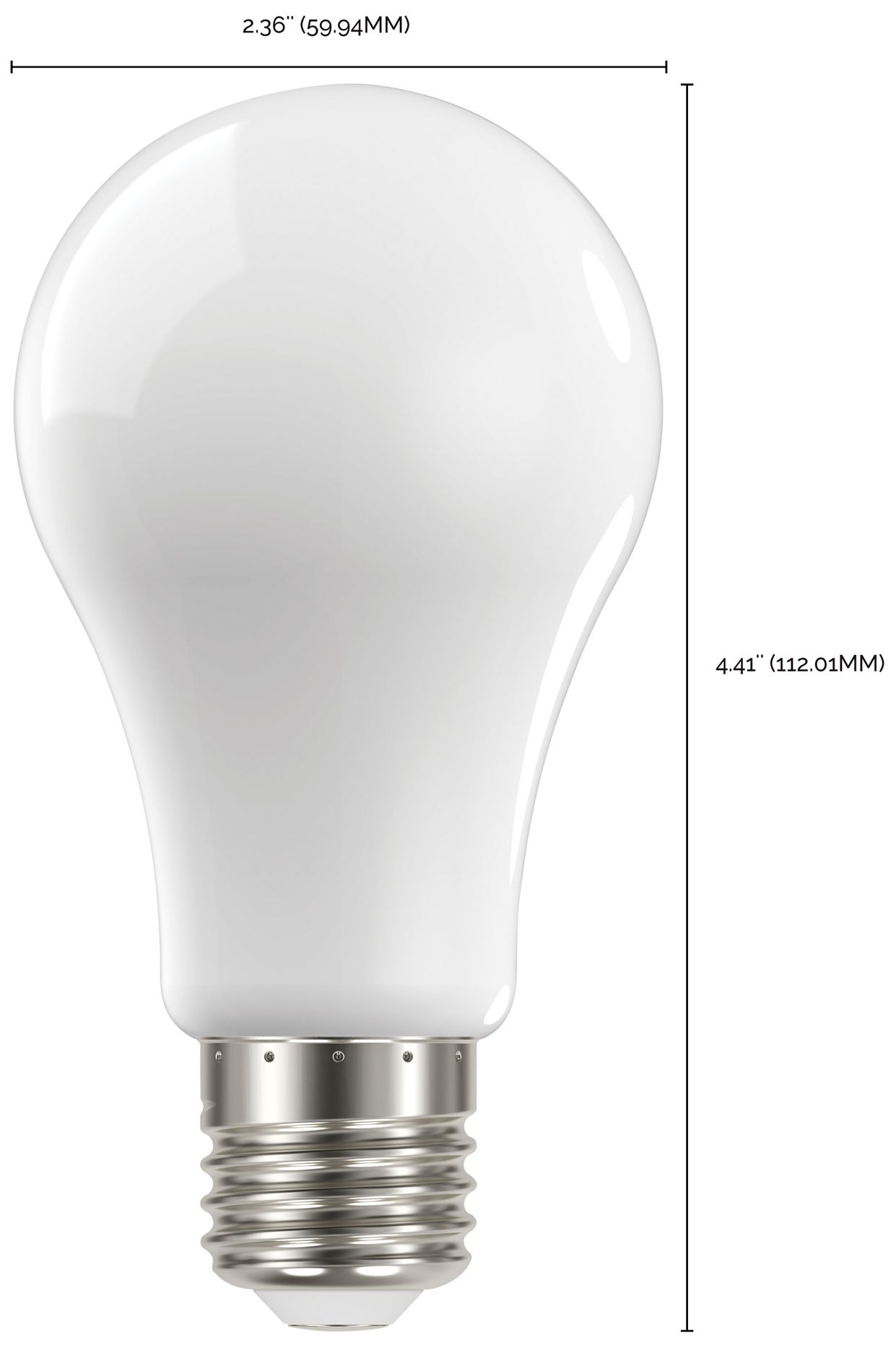 Image 7 100W Equivalent 13.5W Soft White Standard Medium LED Bulb by Satco more views