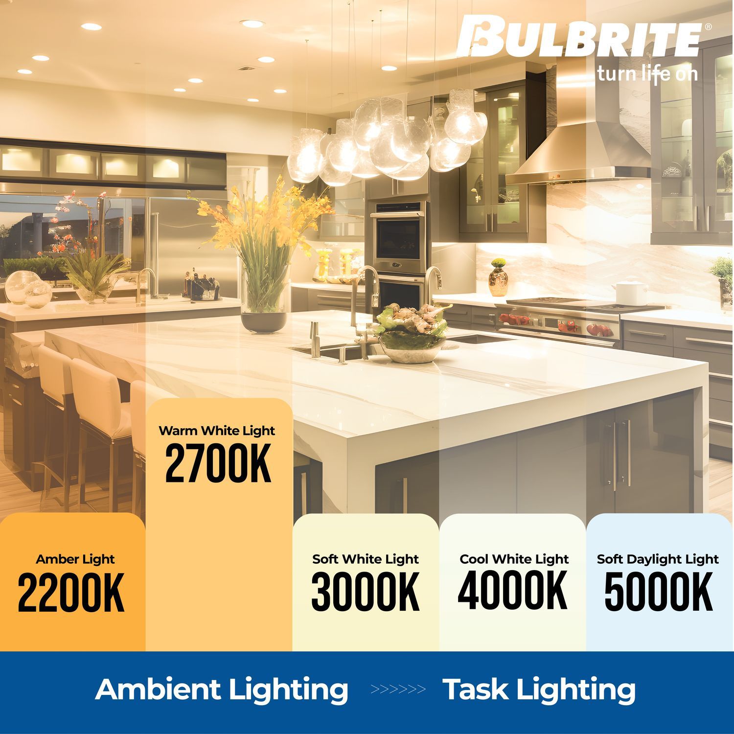 Image 3 100W Equivalent 14W LED Dimmable E26 2700K A19 Light Bulb by Bulbrite more views