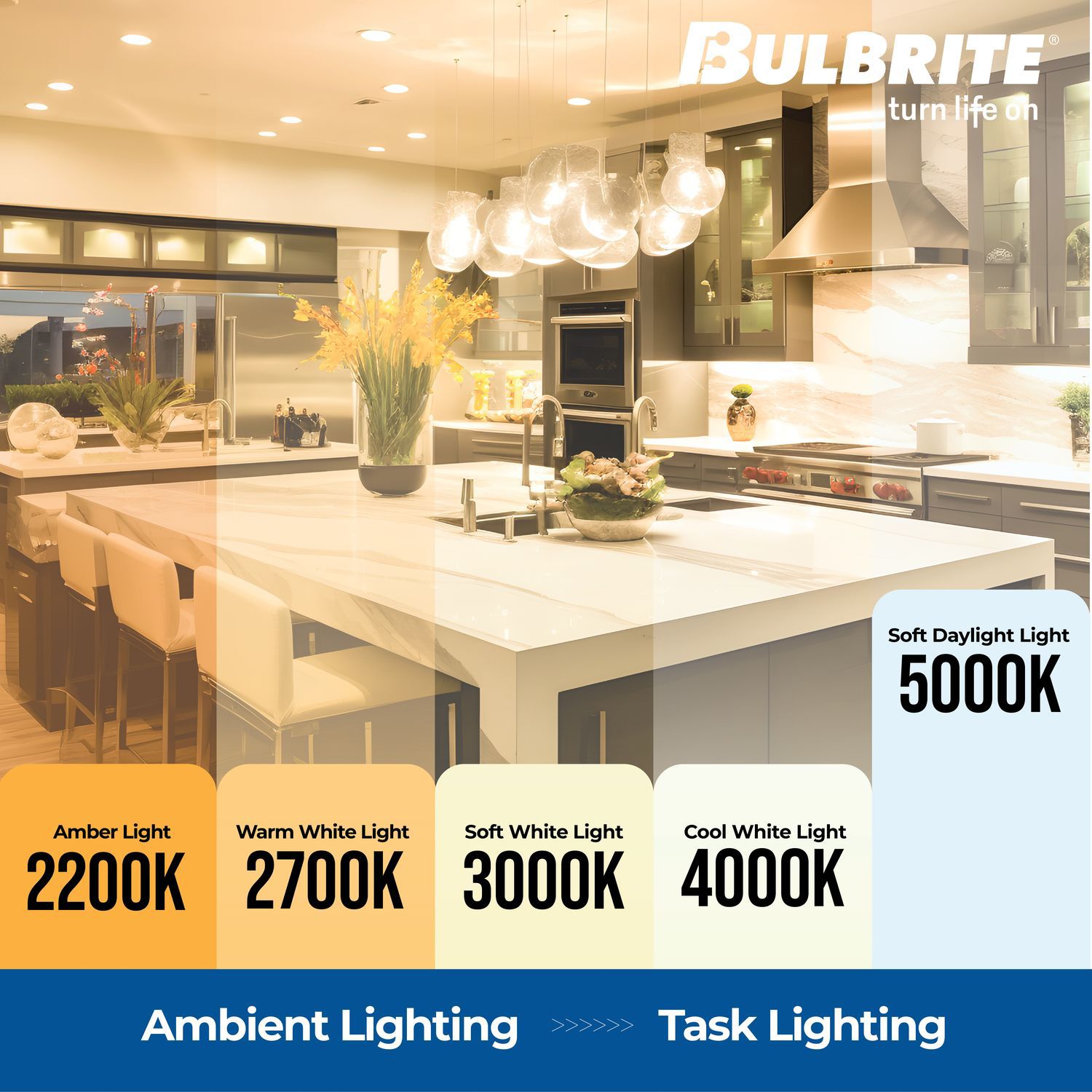 Image 3 100W Equivalent 14W LED Dimmable E26 5000K A19 Light Bulb by Bulbrite more views