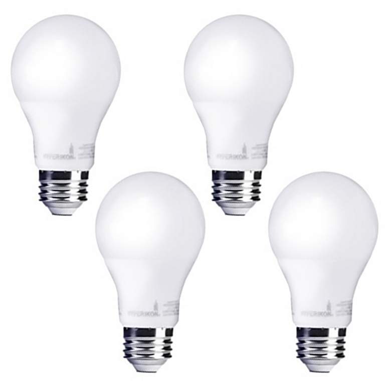 Image 1 100W Equivalent 15W LED Dimmable Standard A-Bulb 4-Pack