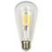 100W Equivalent Clear 12W LED Dimmable Edison ST21 Bulb by Tesler