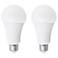 100W Equivalent Frosted 15W LED Dimmable Standard 2-Pack