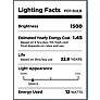 100W Equivalent Milky 15W LED Dimmable Standard ST21 4-Pack
