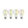 2_100W Equivalent Satco Clear 12.5W LED Dimmable E26 4-Pack more views