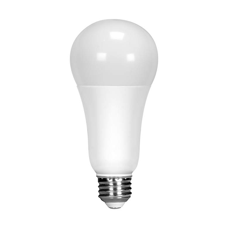 Image 1 100W Equivalent Satco Frost 16.5W LED Dimmable Standard Bulb
