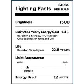 Image2 of 100W Equivalent Tesler Milky 12W LED Dimmable Standard G25 more views