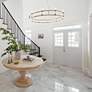 Thumbnail1 of Rosalind 50" Wide Brushed Natural Brass 10-Light Chandelier in scene