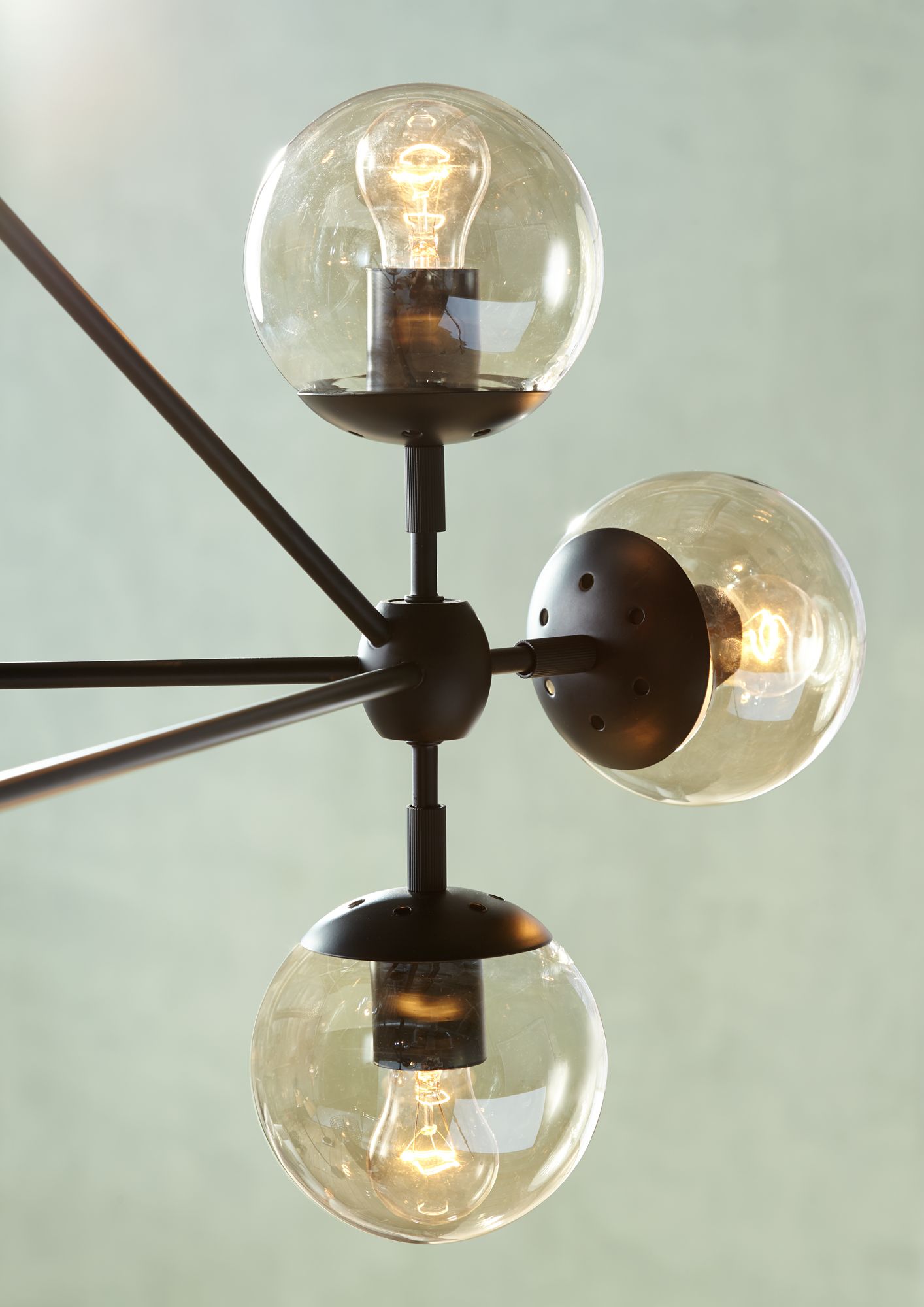 Watch A Video About the Possini Euro Gable Black 10 Light Modern Chandelier