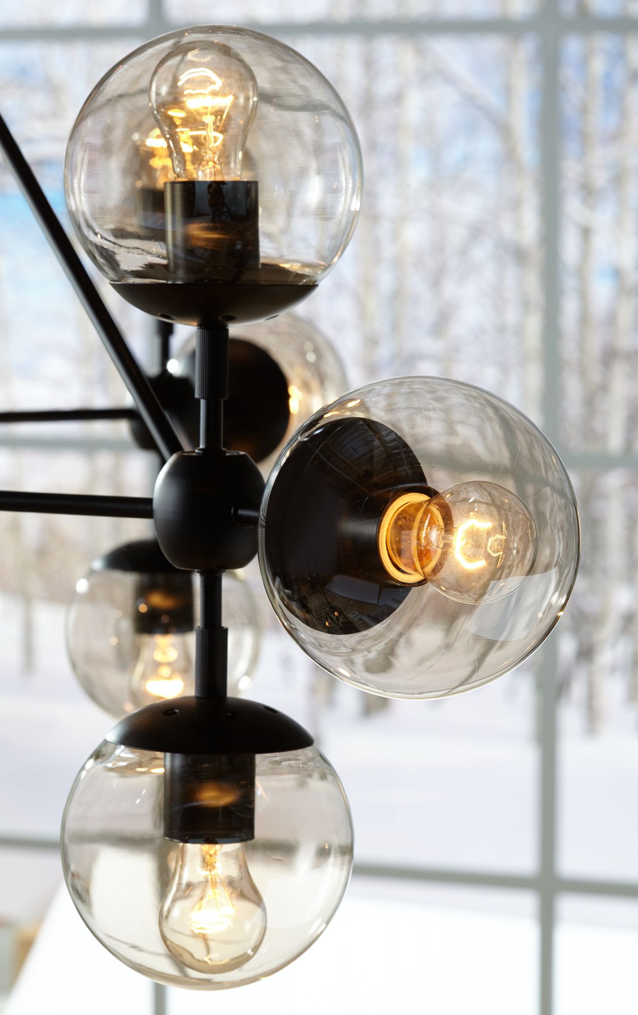 Watch A Video About the Possini Euro Gable Black 10 Light Modern Chandelier