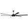 102" Craftmade Prost Black Smart LED Ceiling Fan