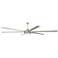 102" Craftmade Prost Painted Nickel Damp Smart LED Large Ceiling Fan