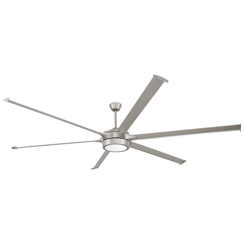 Image 4 102" Craftmade Prost Painted Nickel LED Smart Ceiling Fan more views